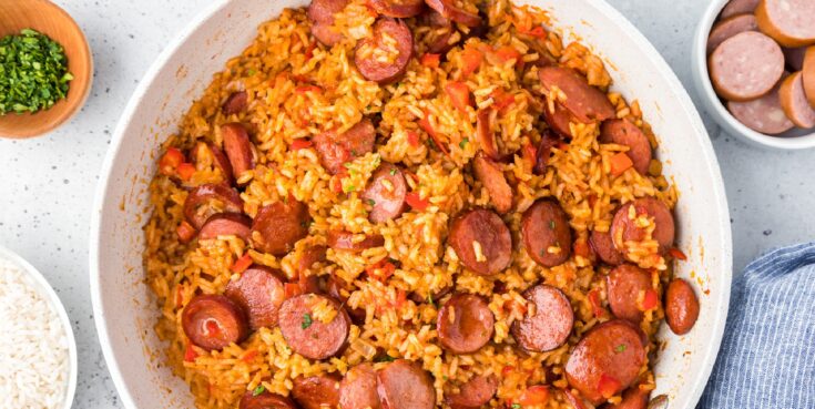 Image for Easy One Pot Sausage And Rice