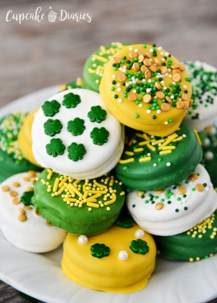 Image for St. Patrick’s Day Dipped Oreos