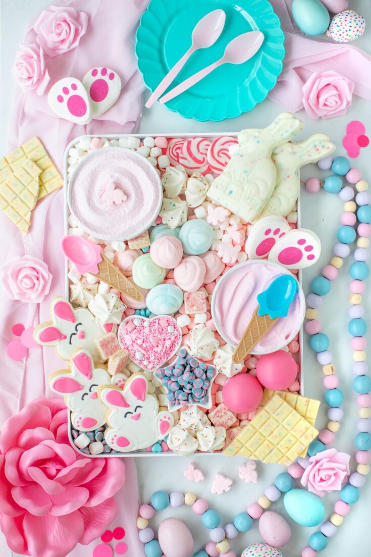 Image for Make a Unique Easter Bunny Hot Cocoa Board for Fun
