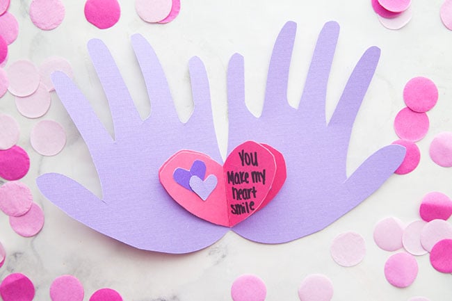 Image for Handprint Valentine Craft