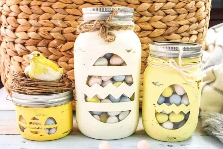 Image for Cute Mason Jar Easter Craft