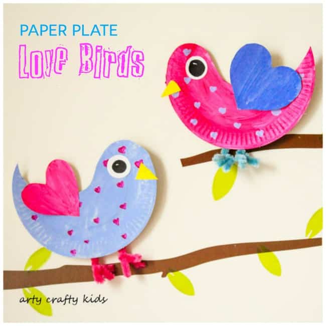 Image for Paper Plate Love Birds