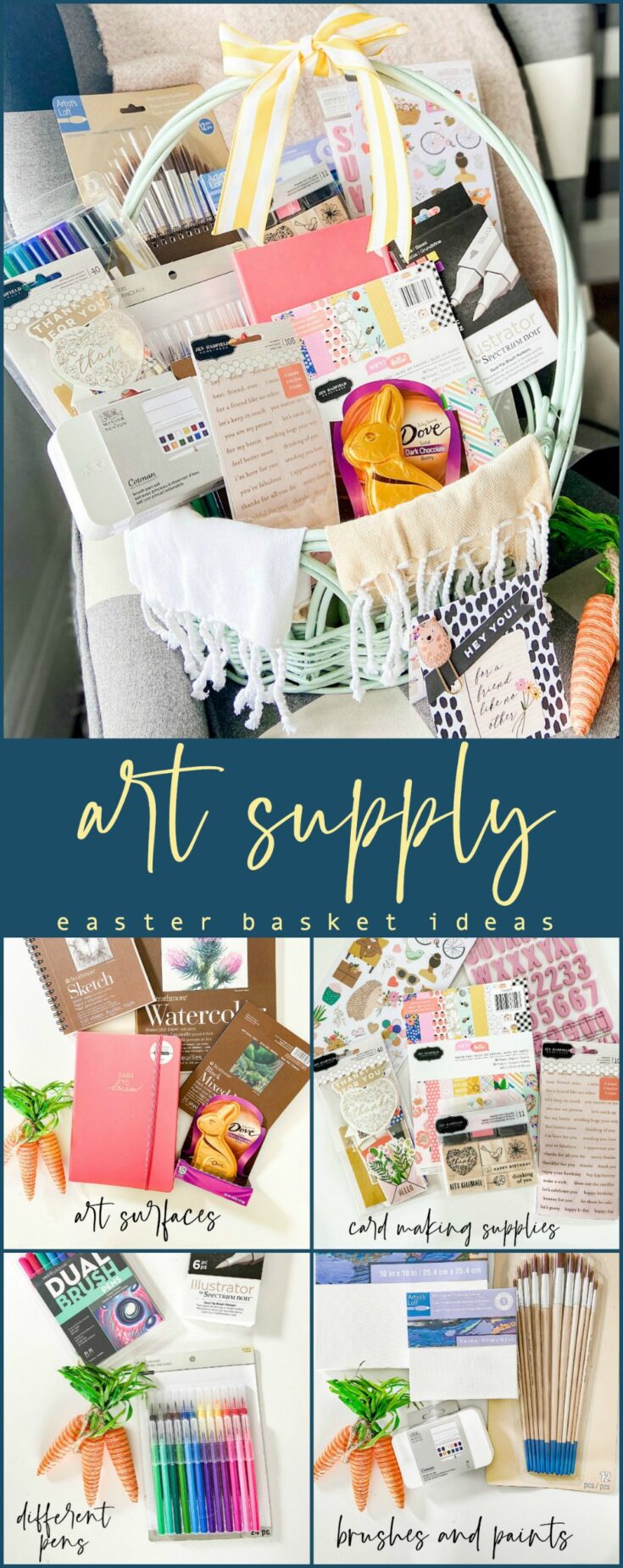 Image for Easter Basket Ideas for the Creative Person in Your Life!