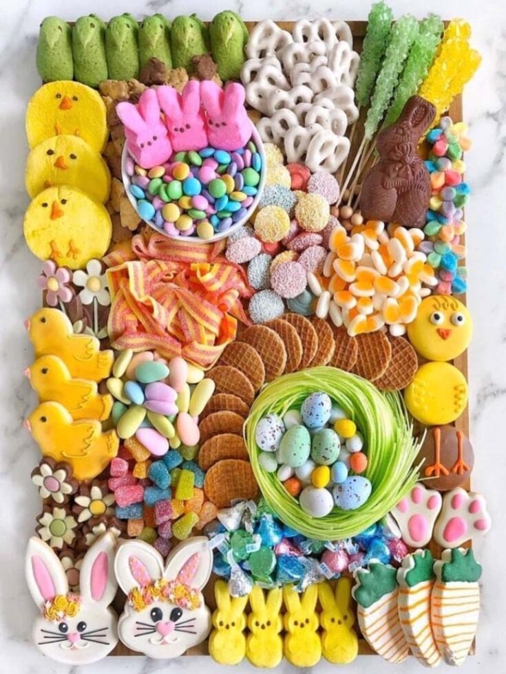 Image for Easter Candy Charcuterie Board | Ain't Too Proud To Meg