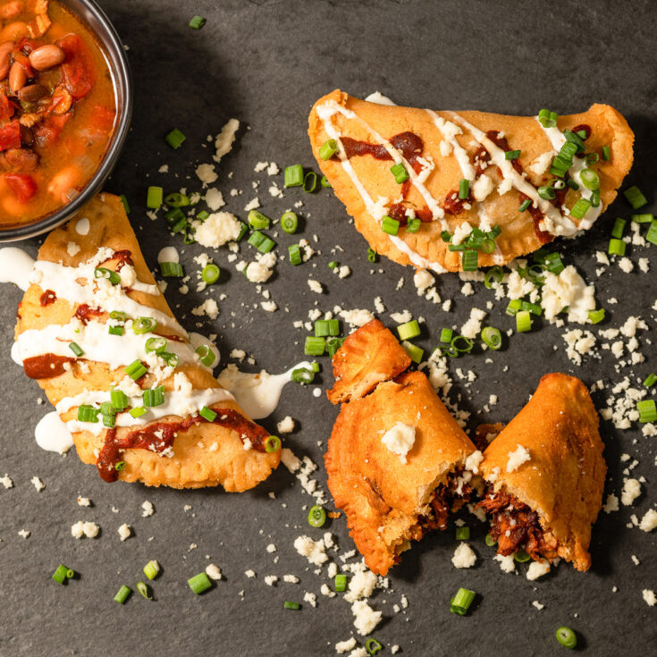 Image for Homemade Carnitas Empanadas Made with Leftover Carnitas