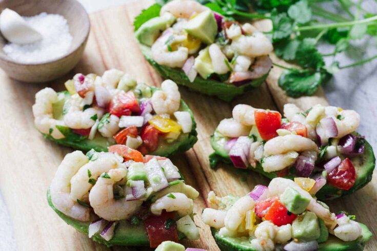 Image for Shrimp Salad Stuffed Avocados