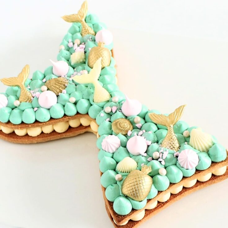 Image for Making a Mermaid Cookie Cake a Step-by-Step Guide