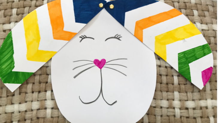 Image for Colorful Easter Egg Craft for Kids with Free Template