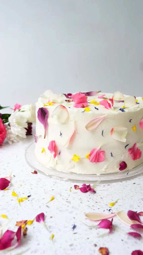 Image for Spring Floral Funfetti Cake