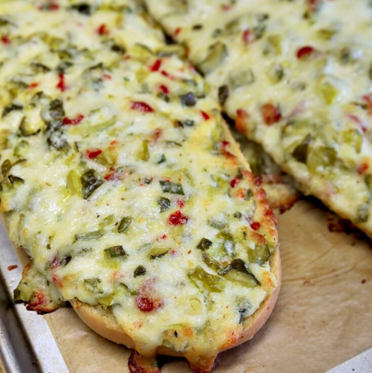 Image for Cheesy Pickle Bread (Easy Appetizer for a Crowd)