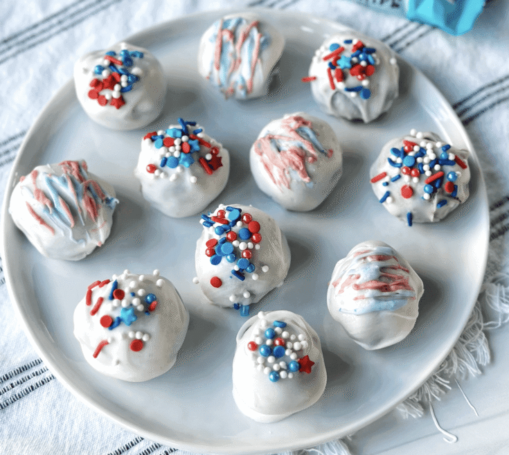 Image for Patriotic Cake Pops