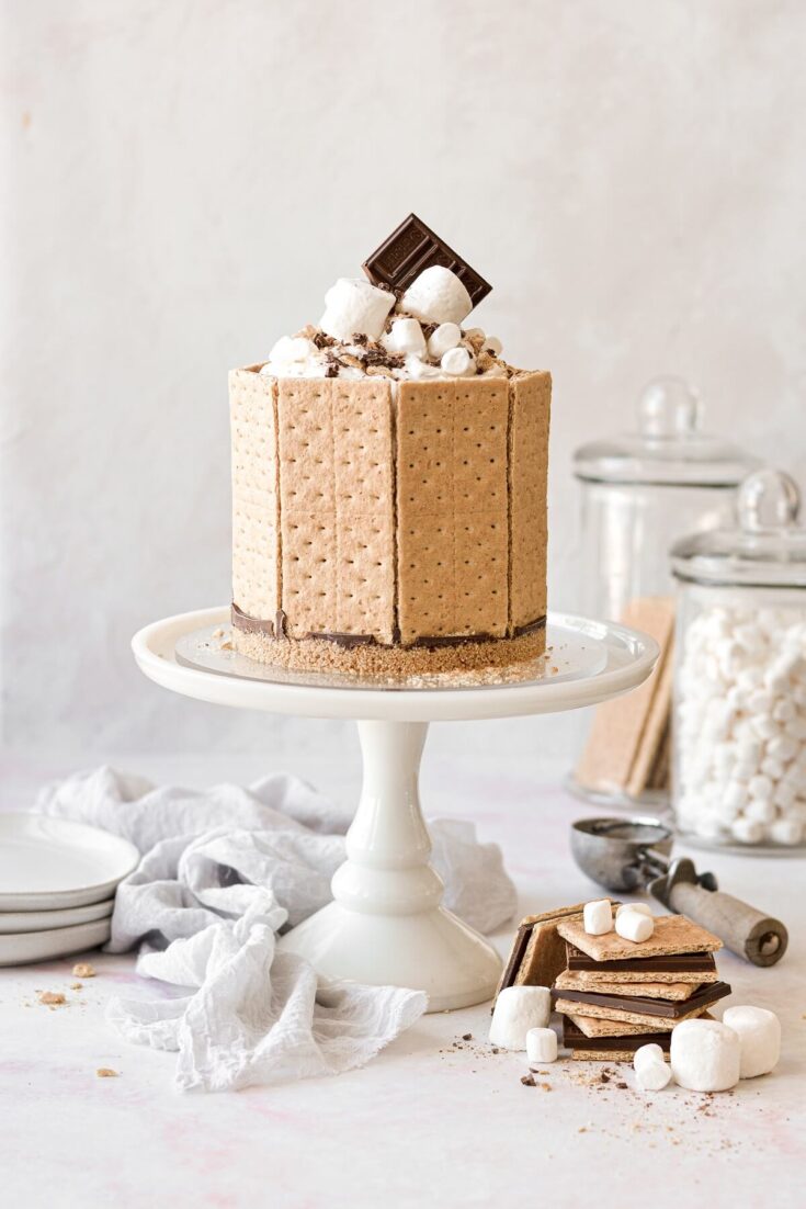 Image for S'mores Ice Cream Cake - Curly Girl Kitchen