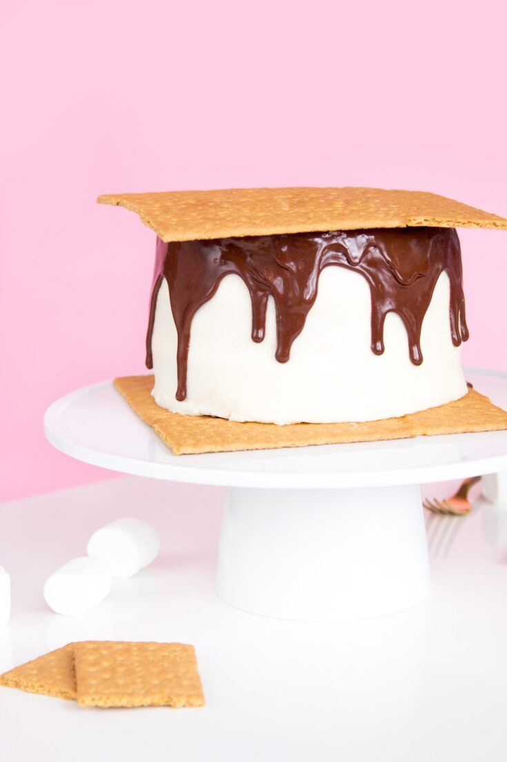 Image for Giant S’mores Cake Recipe