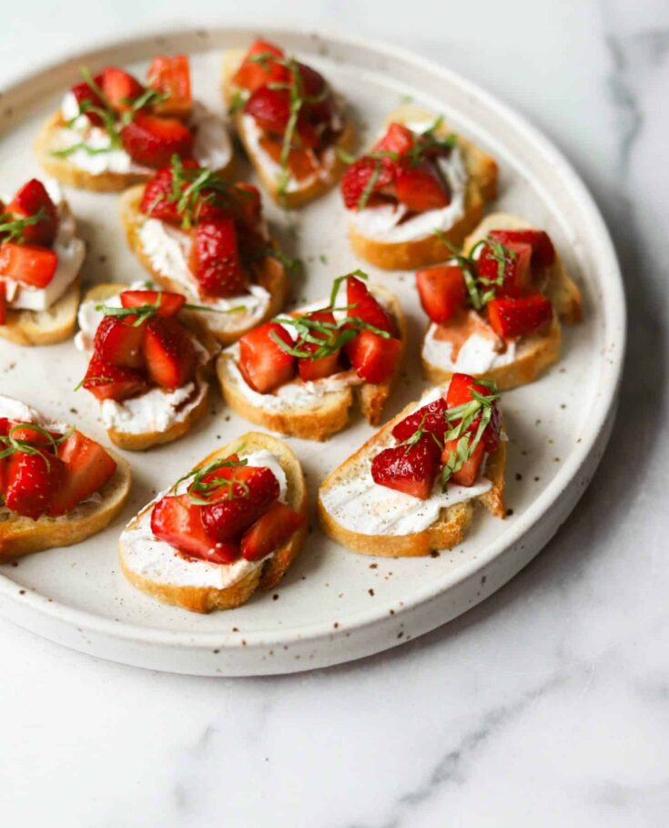 Image for Strawberry Basil Bruschetta