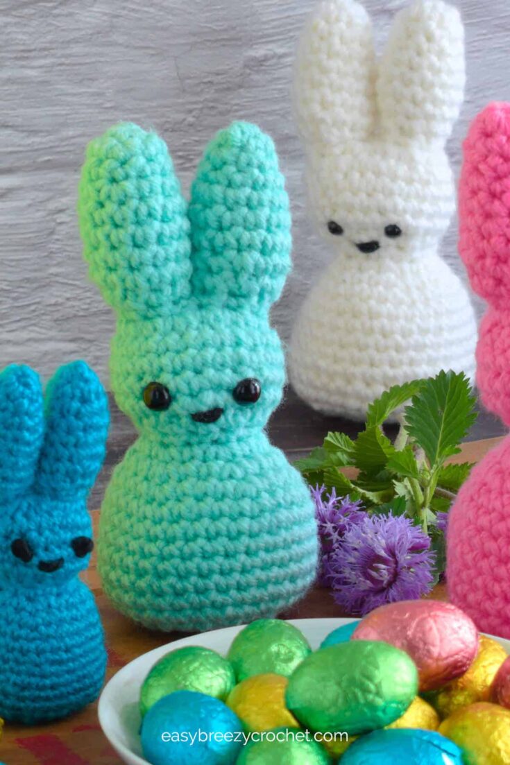 Image for Crochet Peeps Bunny Pattern