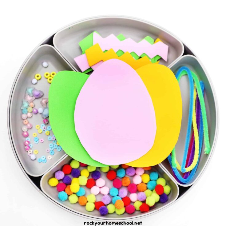 Image for Design An Easter Egg Activity For Frugal & Easy Holiday Fun