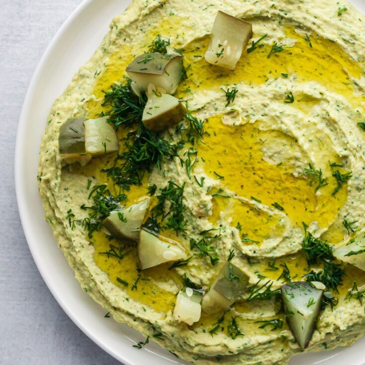 Image for Dill Pickle Hummus - Balancing Bowls