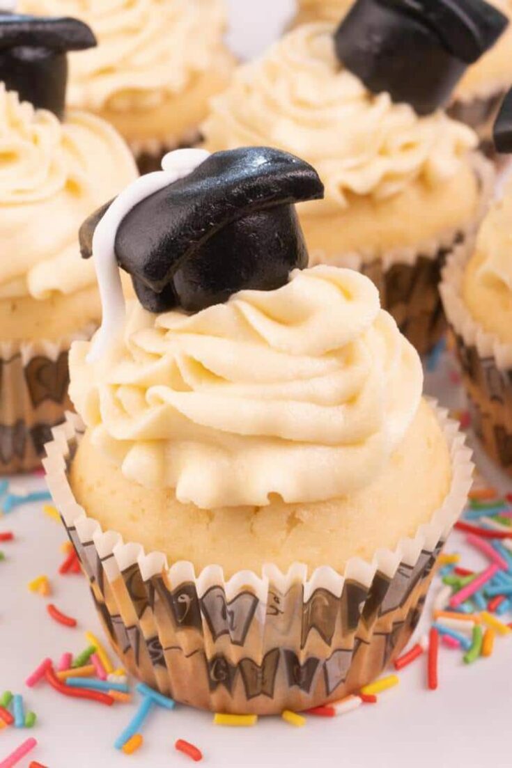 Image for Easy Cupcakes  Best Graduation Cupcake Recipe  Desserts  Snacks  Party Food