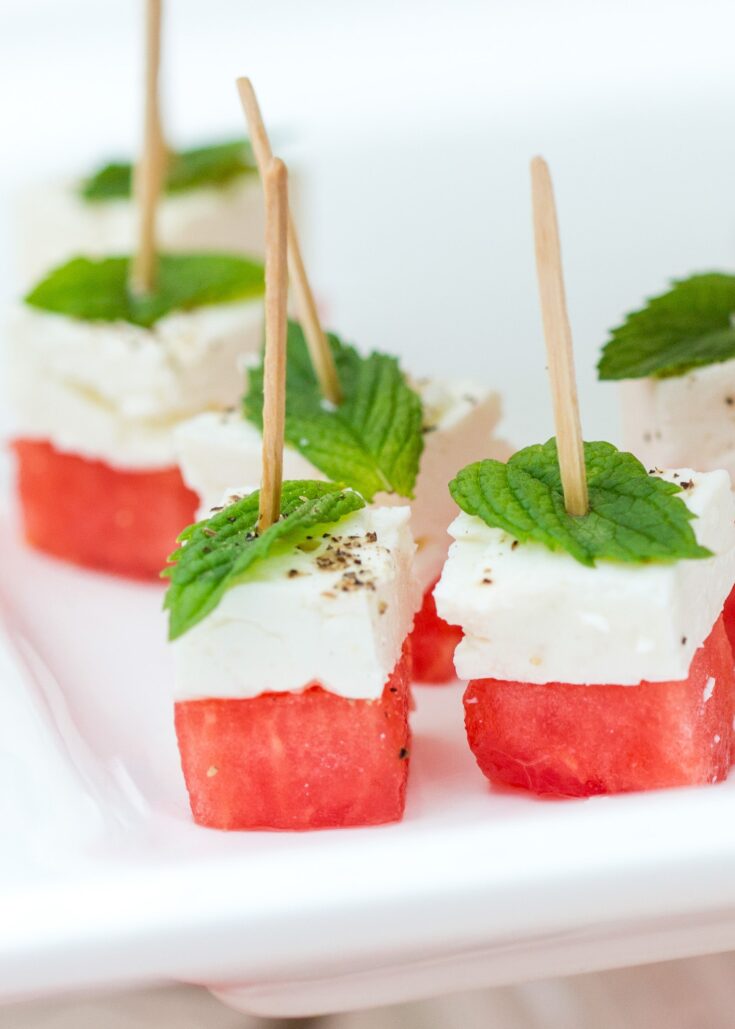 Image for Watermelon Feta Skewers