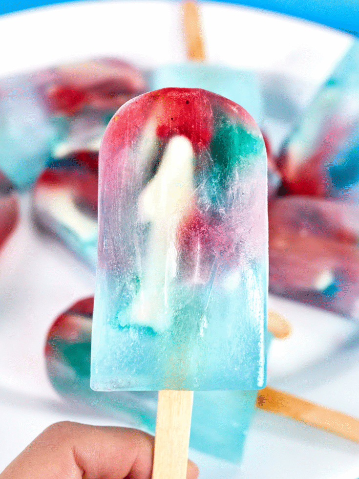 Image for Ocean Blue Raspberry Popsicles