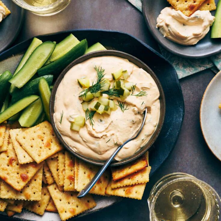 Image for Spicy Dill Pickle Dip with Jalapeño
