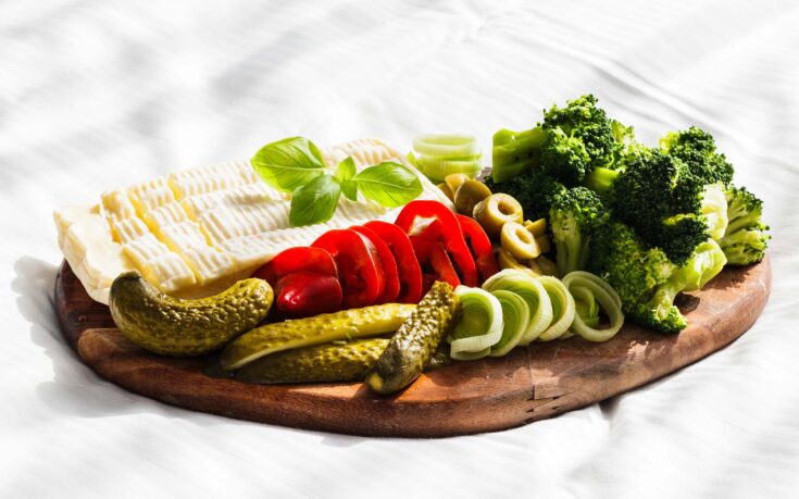 Image for Vegetarian French Platter: La Brique and Vegetables