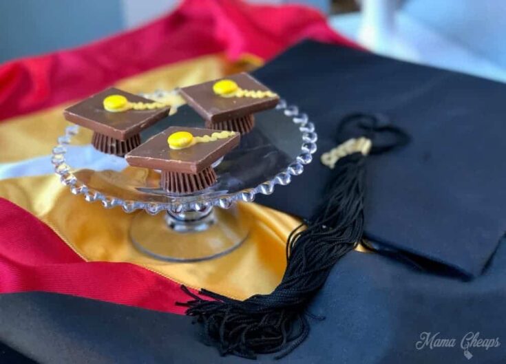 Image for DIY Chocolate Candy Graduation Cap Treats