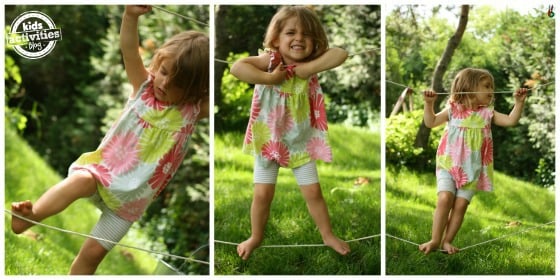 Image for Make a Backyard Tight-Rope for Endless Summer Fun