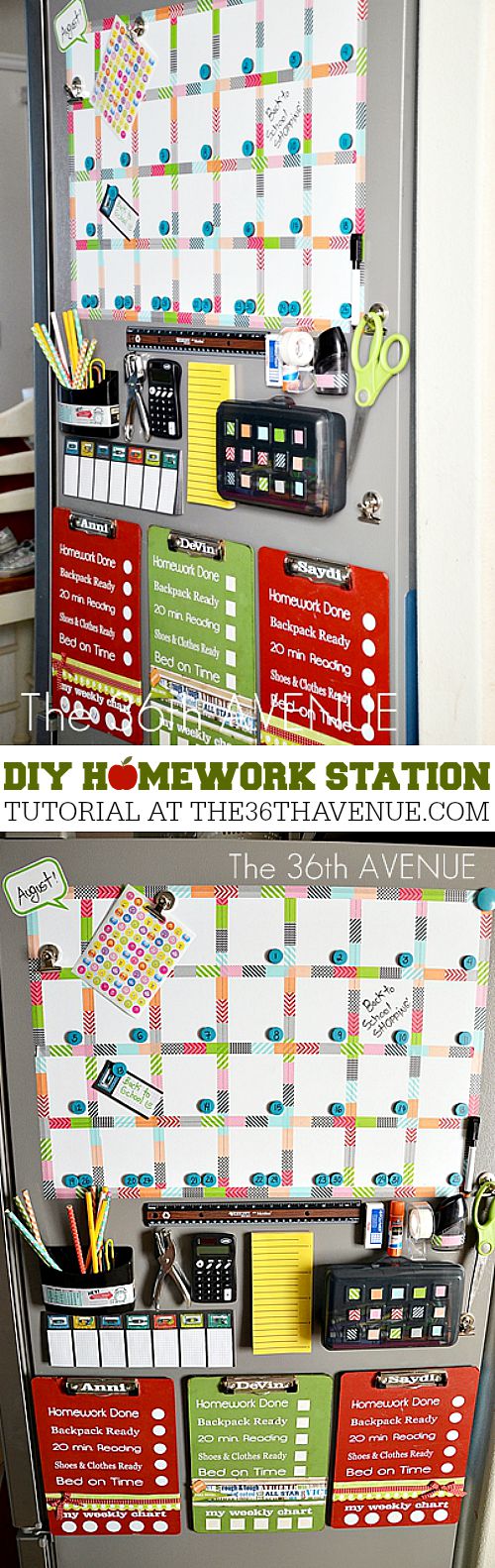 Image for Back to School Homework Station and Organiser