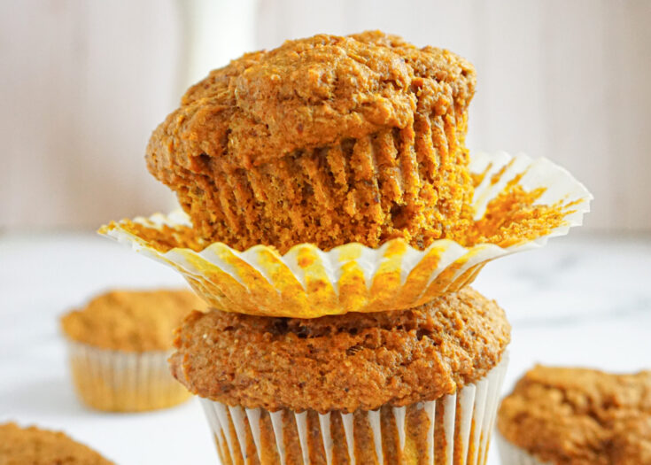Image for Liv’s Pumpkin Flax Muffins