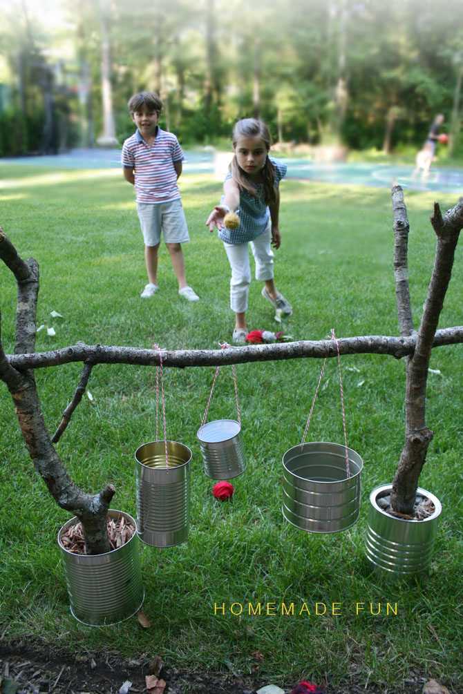 Image for Plenty of ideas for homemade backyard fun
