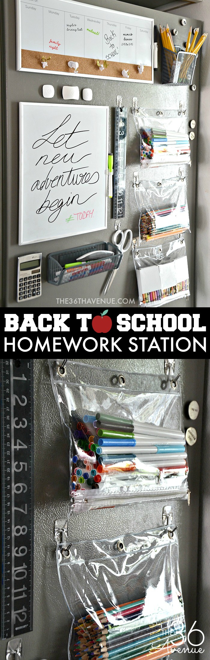 Image for Fridge Side Homework Station