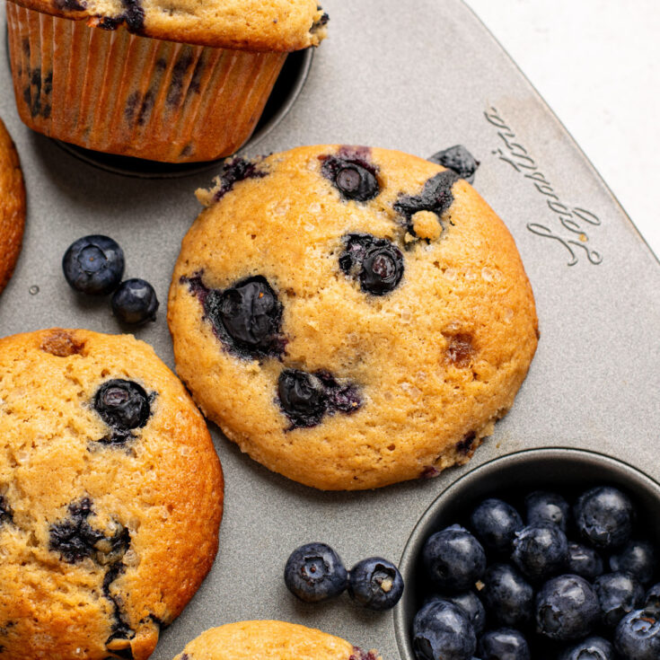Image for Classic Moist Blueberry Muffins