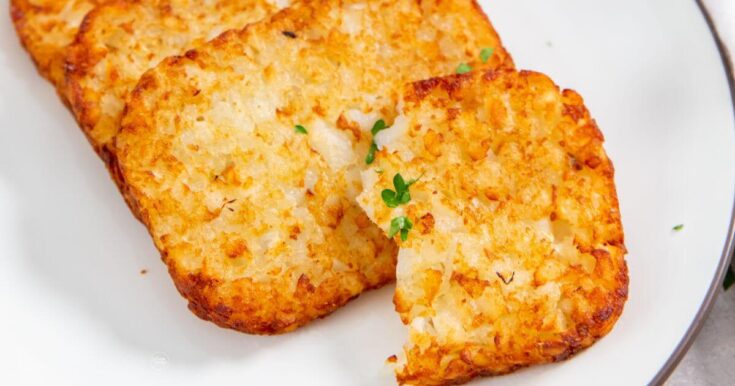 Image for Crispy Air Fryer Hash Brown Patties