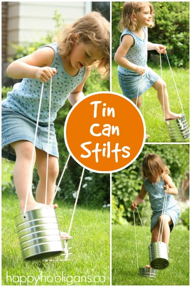 Image for Tin Can Stilts - Classic Childhood Activity