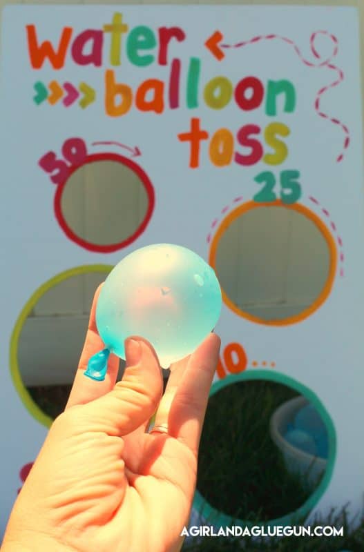 Image for Water balloon toss--fun summer game
