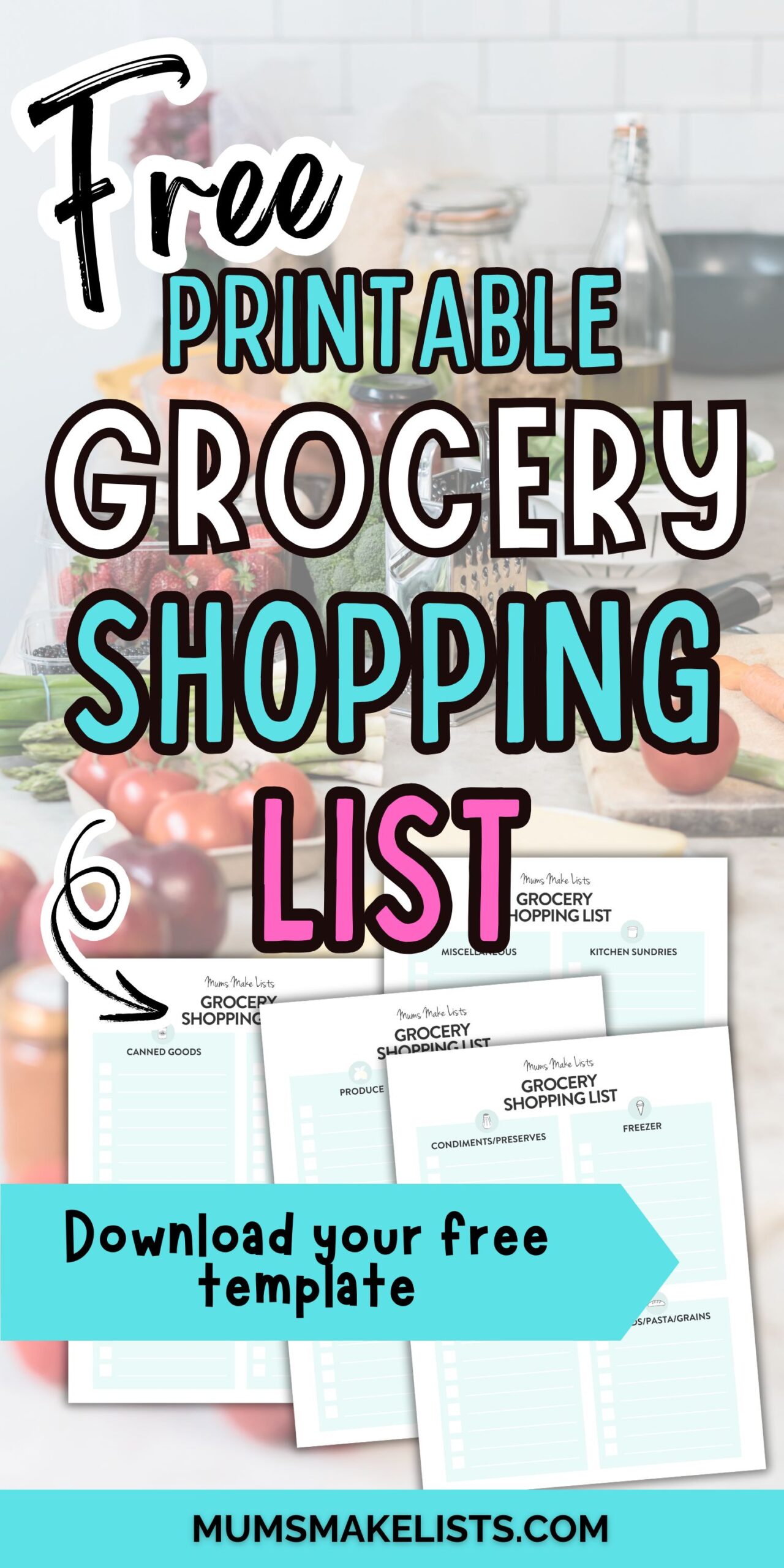 Why You Need a Grocery Shopping List (+ Free Template) 3