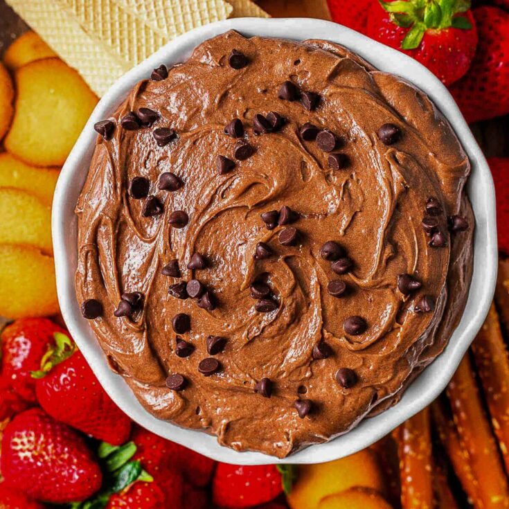 Image for Easy No-Bake Brownie Batter Dessert Diprn