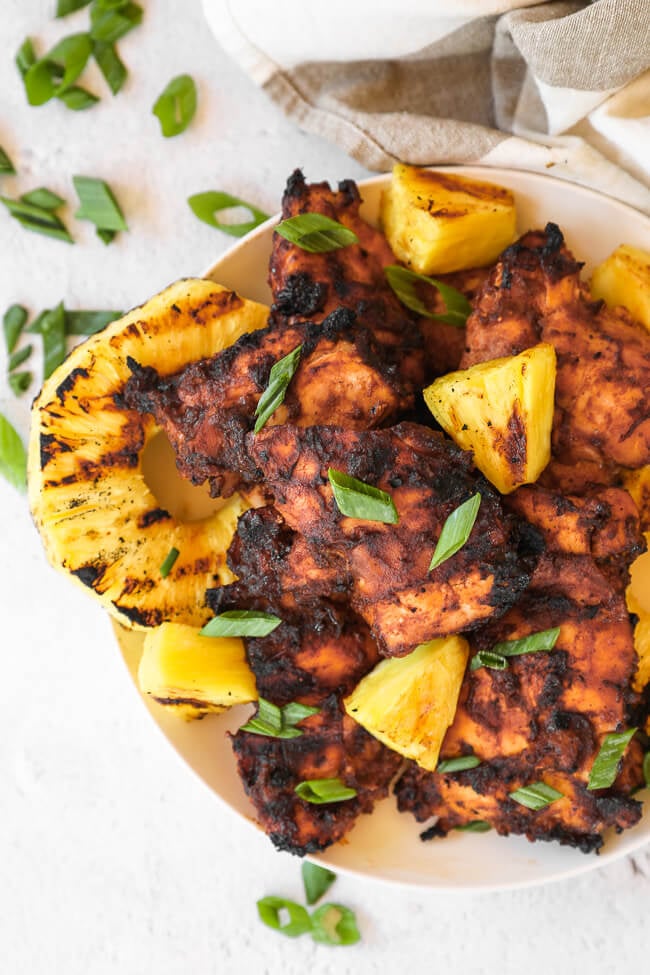 Image for Grilled Pineapple Chicken (Paleo + Whole30)