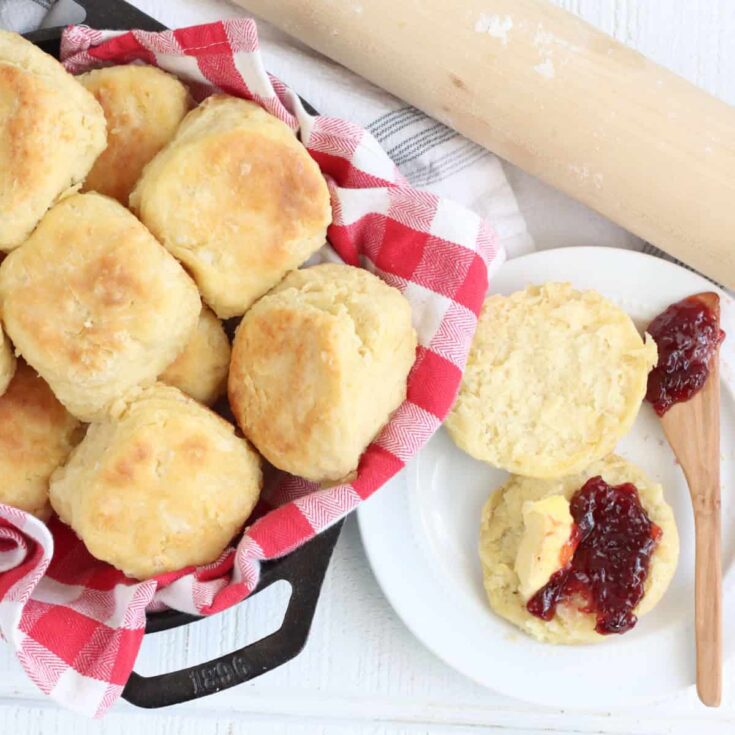 Image for Best Homemade Buttermilk Biscuits