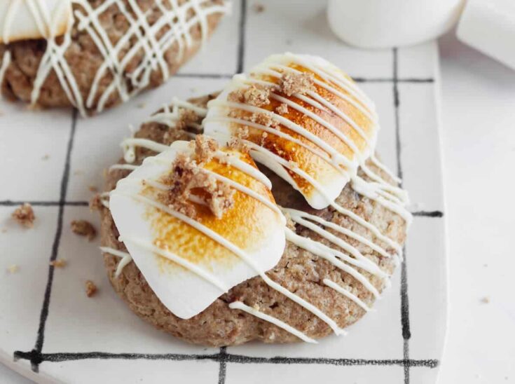 Image for Easy S'Mores Crumbl Cookies [Copycat Recipe]