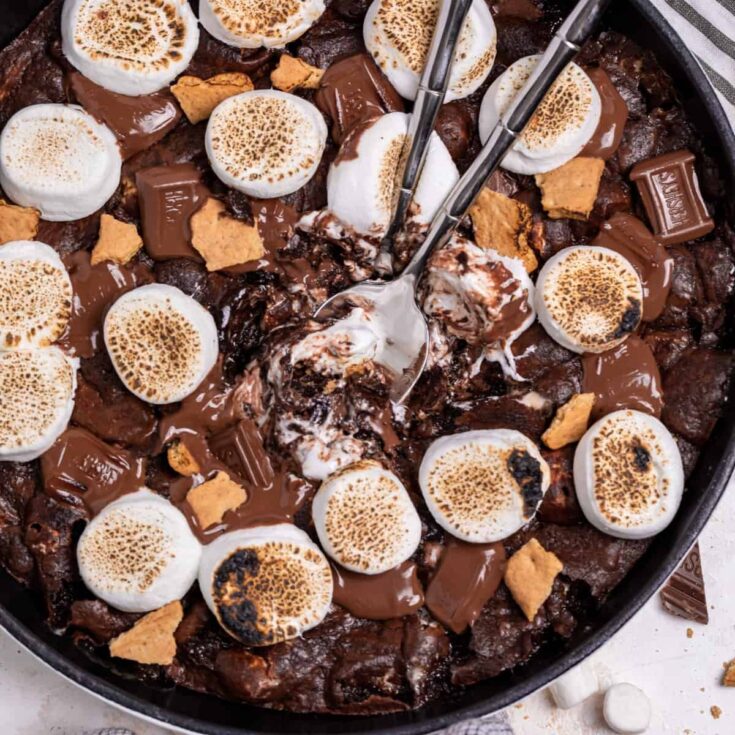Image for S'mores Brownie Skillet