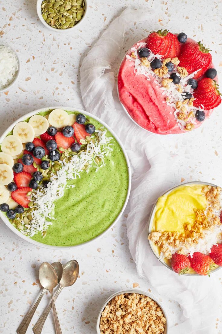Image for Easy Smoothie Bowls (3 Ways!)