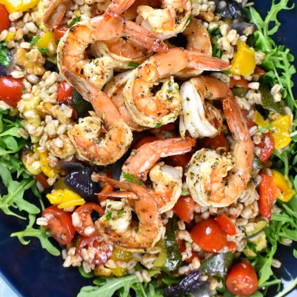 Image for Farro Salad with Roasted Vegetables