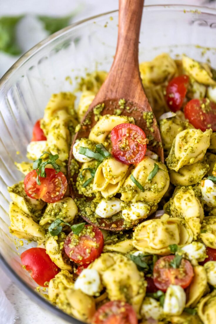 Image for Pesto Tortellini Pasta Salad