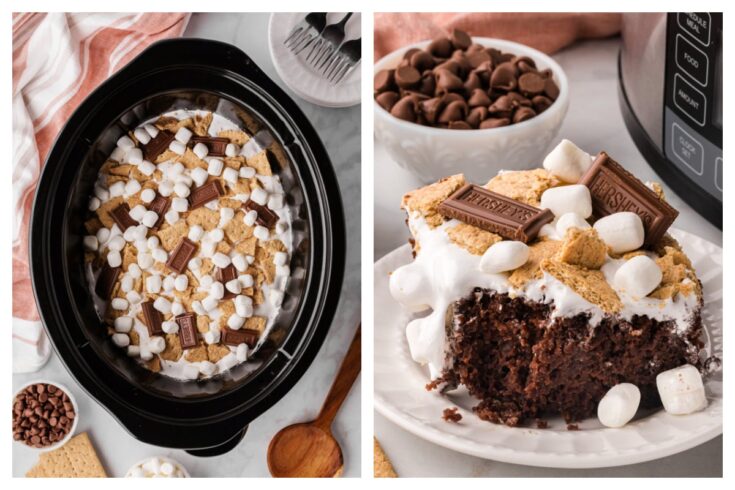 Image for Slow Cooker Smores Cake