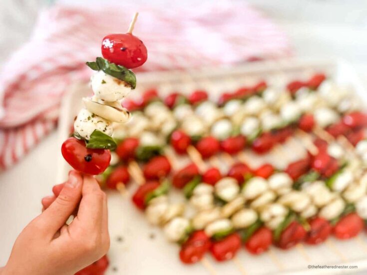 Image for Tortellini Caprese Skewers