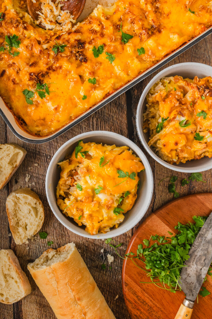 Image for Cheesy Chicken and Rice Casserole