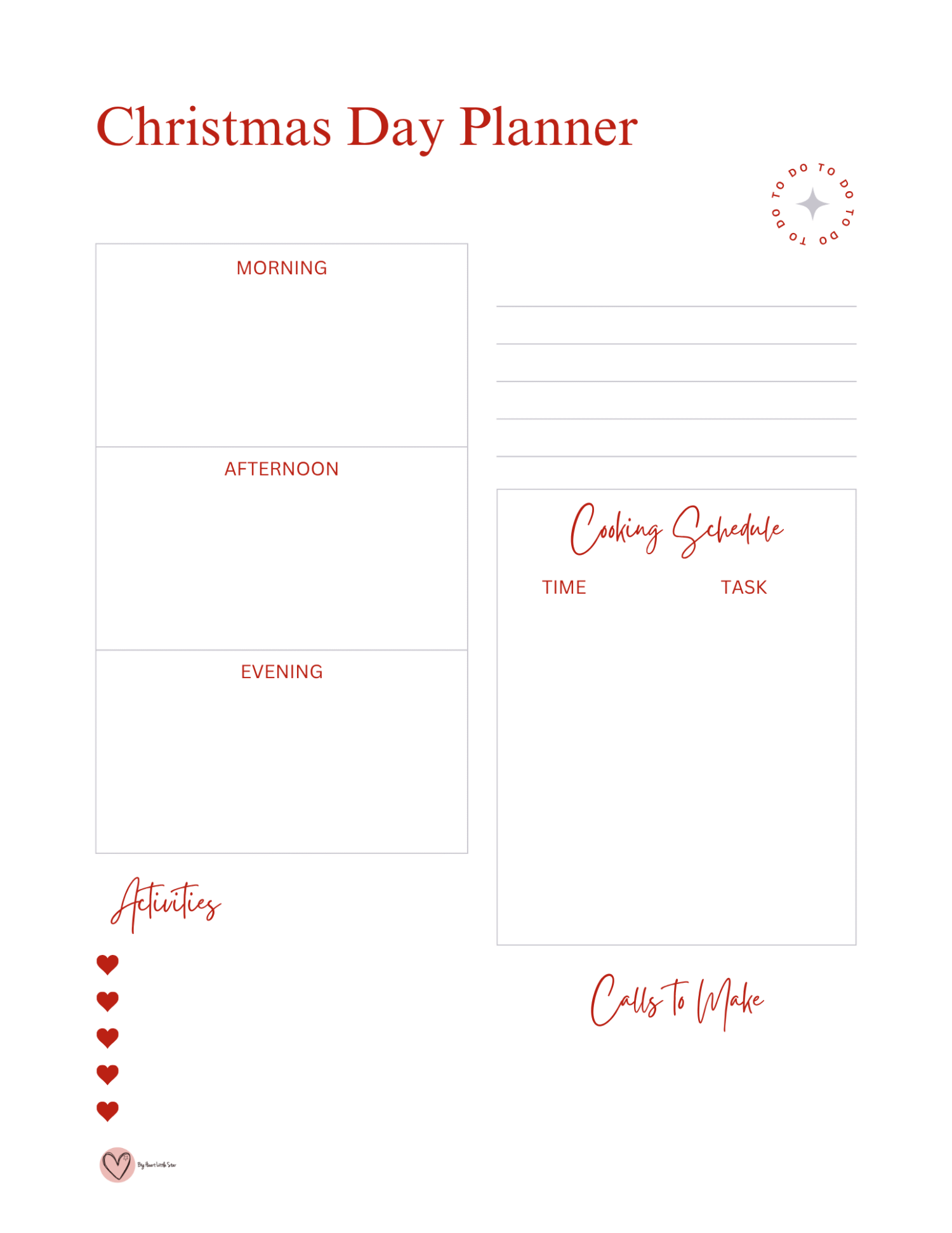 Christmas Planner – Free 38 Page Printable Planner To help you prep for Christmas 15