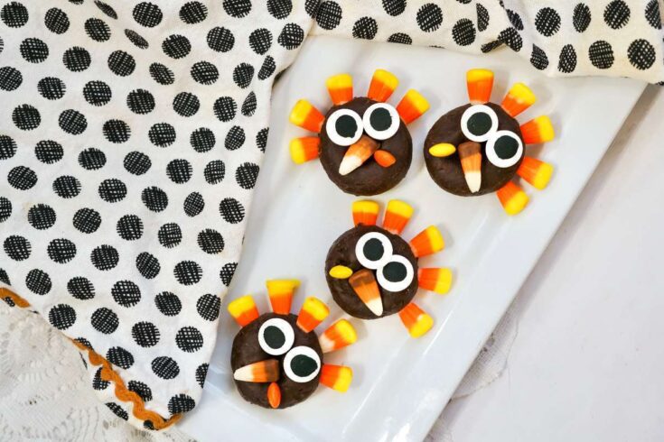 Image for Cute Turkey Donuts for Thanksgiving Breakfast
